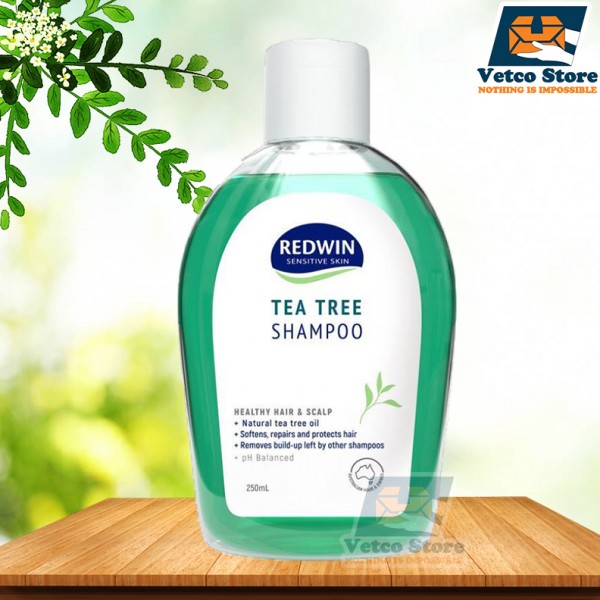 Dầu Gội Redwin Tea Tree Phục Hồi Tóc 250ml